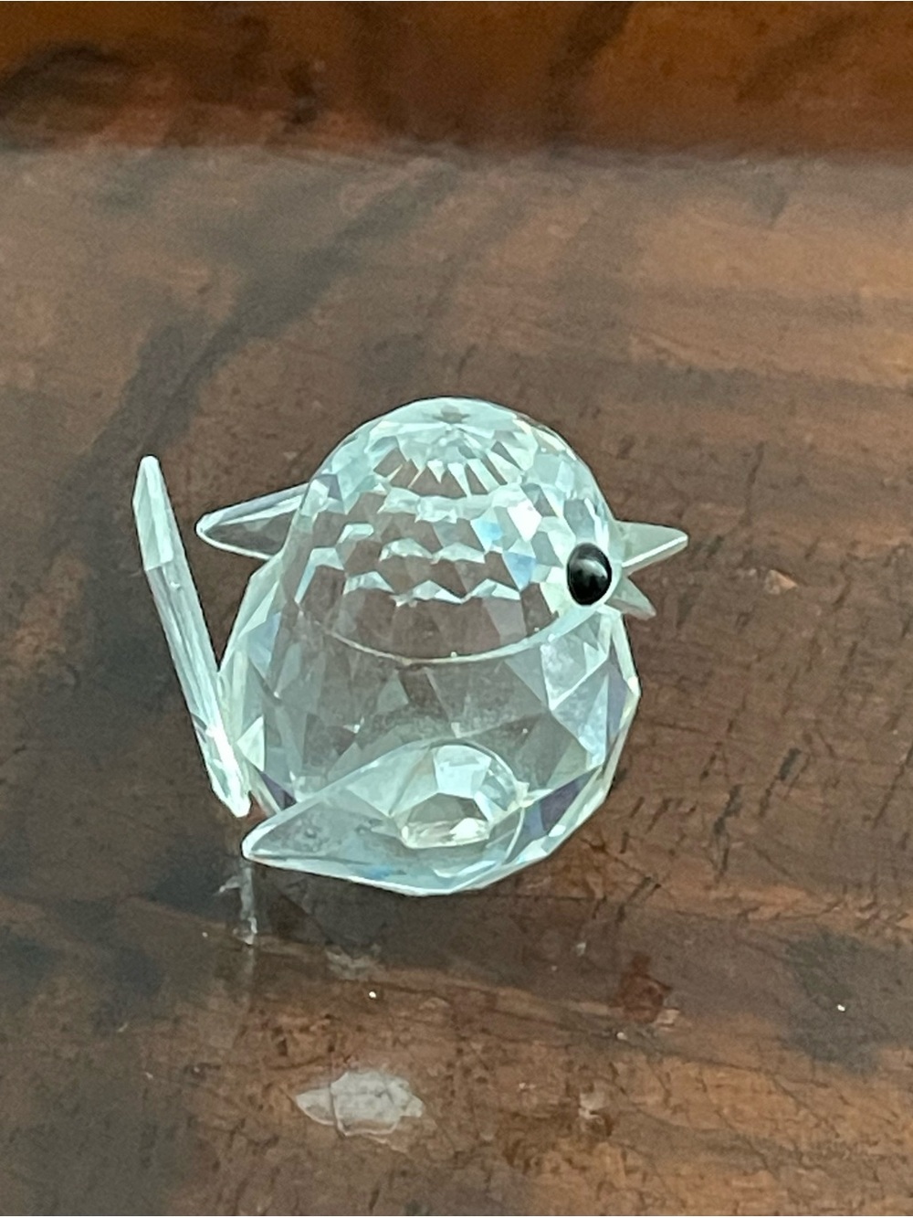 This is a vintage Swarovski Crystal Mini Chich